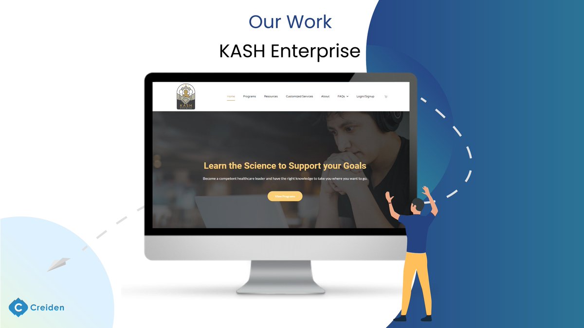 creiden's tweet image. let's unveil one of our projects KASH: the ultimate e-learning platform for healthcare leaders!✨
✅Dynamic Builder for Courses,Lessons,Topics, and Quizzes
✅Scheduled lessons,Zoom integration, and secure payments with Accept
#creiden #elearningplatform #elearning #webdevelopment