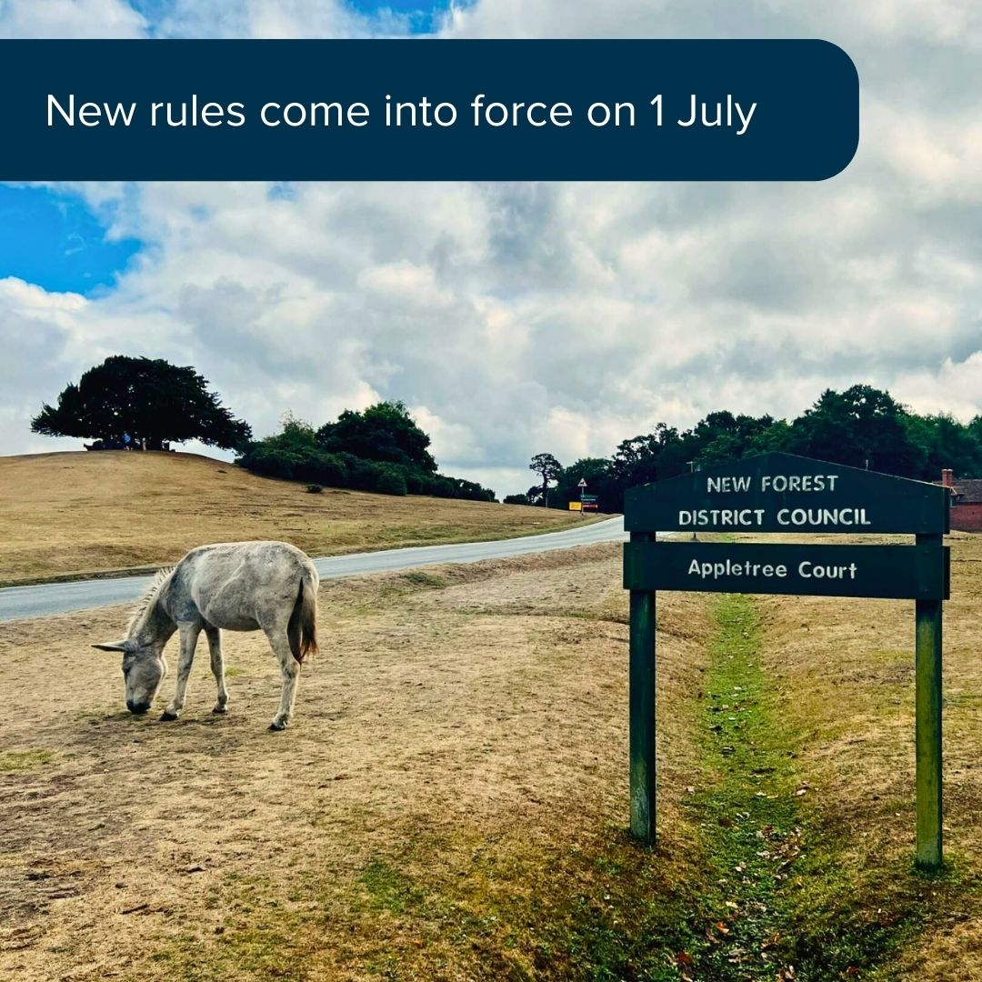Two Public Space Protection Orders will come into force 1 July, banning the use of BBQs and fires, and feeding and petting ponies or donkeys, with those failing to comply liable to a fixed penalty fine or prosecution. 
newforest.gov.uk/article/3322/K…

@NewForestNPA @EngNewForest