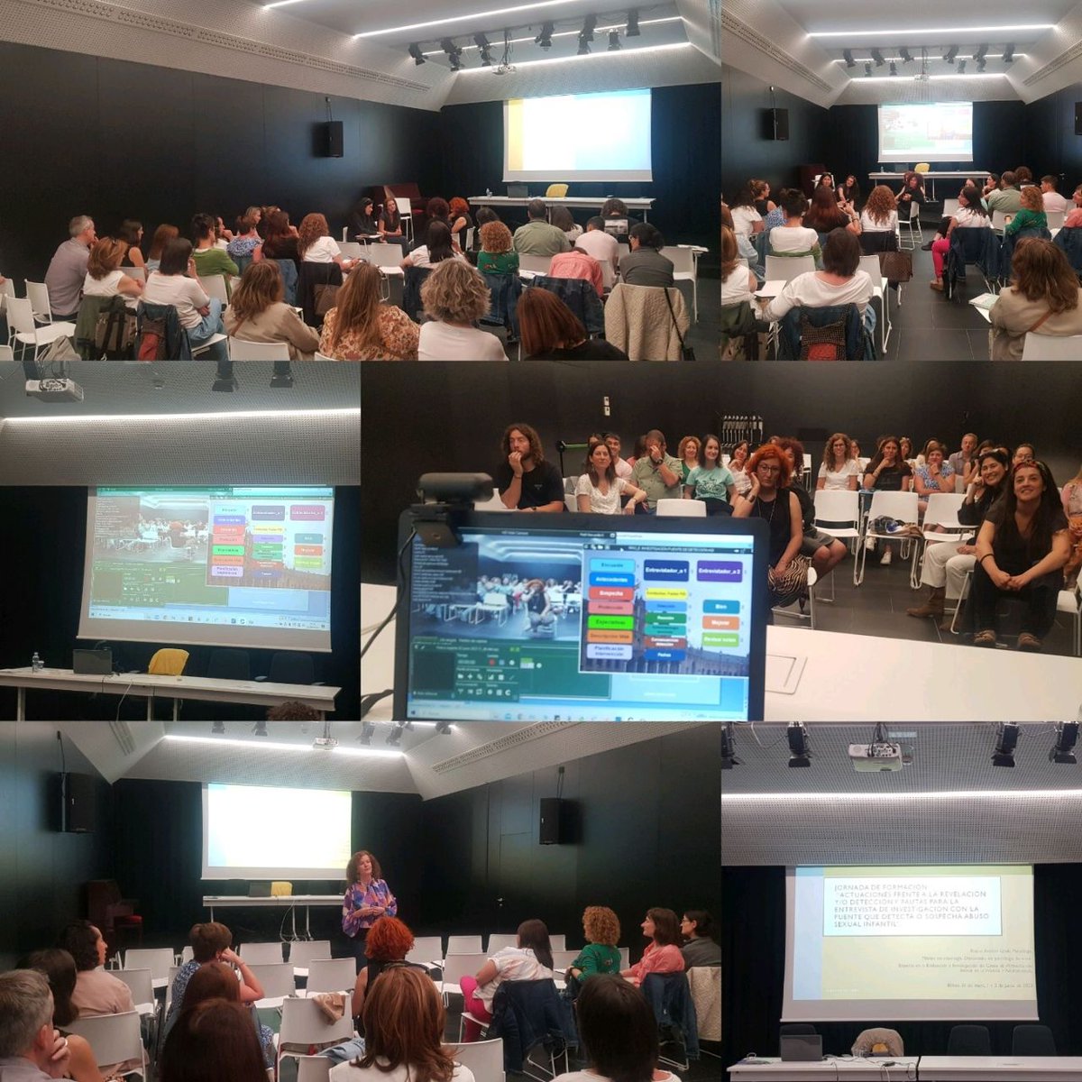 CodimgVA's tweet photo. La psicóloga Raquel Raposo muestra #Codimg como software para supervisión de profesionales de servicios sociales en Bilbao, como parte de una formación a más de 90 profesionales.
Más info en: https://t.co/uwD0dmIti6 https://t.co/eqIez9Qxxp
