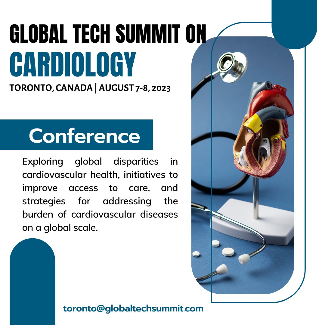 Excited to attend the 🌍 Global Tech Summit on Cardiology! 🩺🌐 Looking forward to exploring cutting-edge technologies transforming the field 🚀💡 and collaborating with experts worldwide.  Let's shape the future of cardiac care together! #CardiologySummit #InnovationInHealthcare