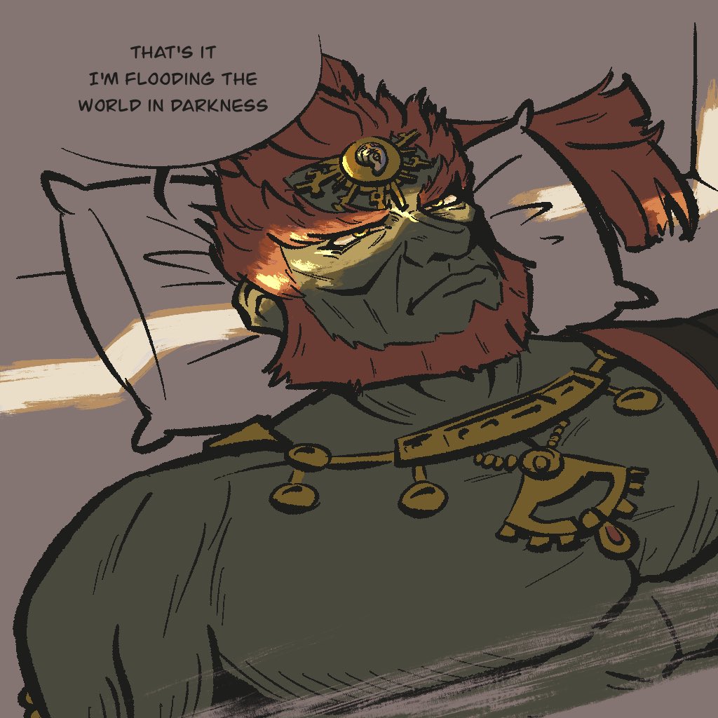 I imagine this is Ganondorf's motivation for what he does