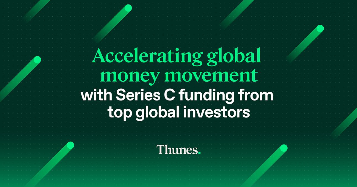 🔥 Breaking News 🔥

We have closed our newest #SeriesC funding round of over $60 million in support of our vision to make #payments global, immediate, and transparent.

The round is led by Marshall Wace, with support from @BessemerVP and 01Fintech.

More: bit.ly/3WPSSIG