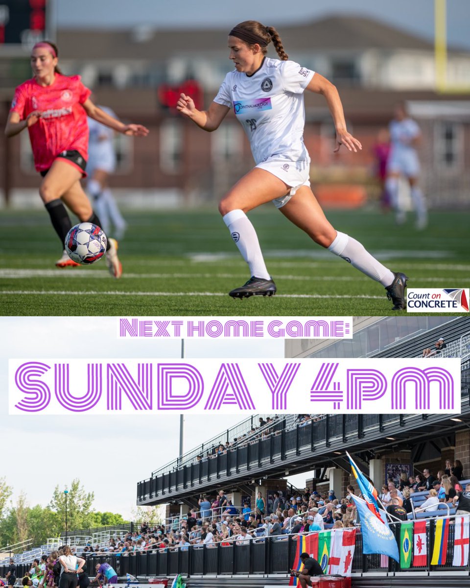 Next <a href="/SiouxFallsCity/">Sioux Falls City FC ⚽️</a> home match:
Sunday June 11th - 4pm 

After visiting Mankato on Friday SFCFC will return home to take on <a href="/StCroixWPSL/">StCroixWPSL</a>