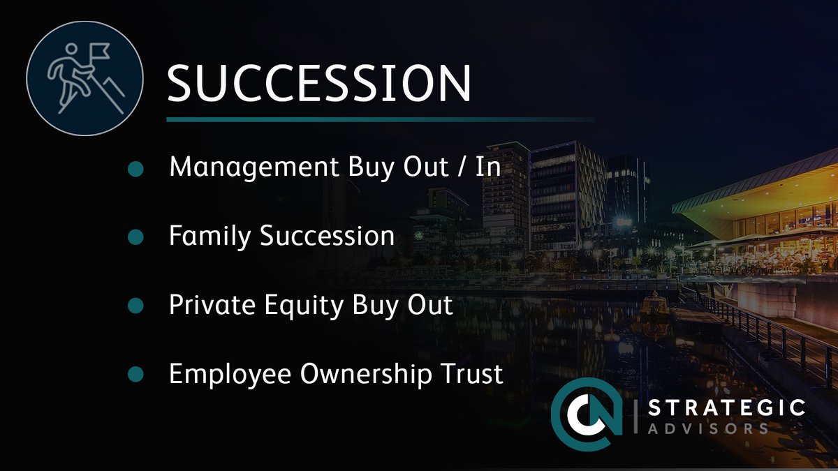 Speak to us about your succession plans  - Find out more cnsa.co.uk #corporatefinance