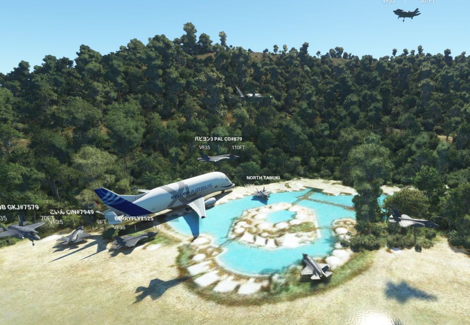 AvionChibi's tweet image. 🇦🇺働くベルーガちゃん😍#BelugaModPlease for #msfs2020 💕🐬#iniBuilds🙏 #PMDG 🙏 #BelugaXL #MSFS測量部 #3TB🙏