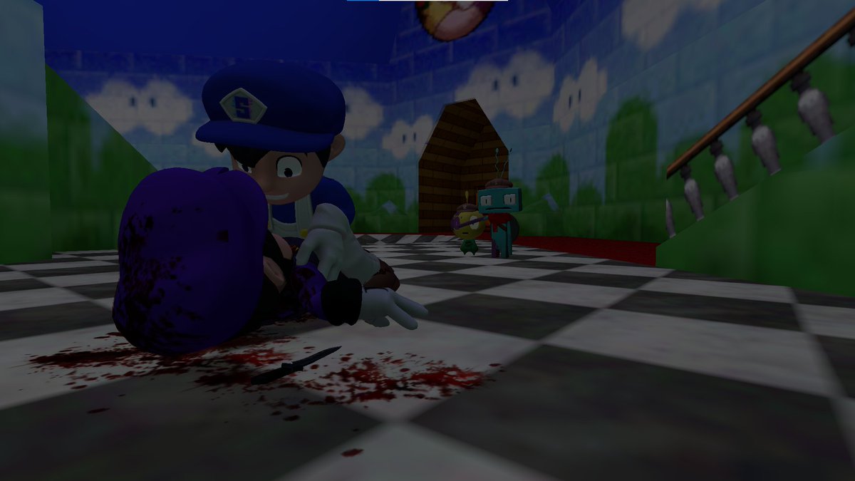 TW: BLOOD 
Plot Twist: SMG4 is a yandere
#SMG34