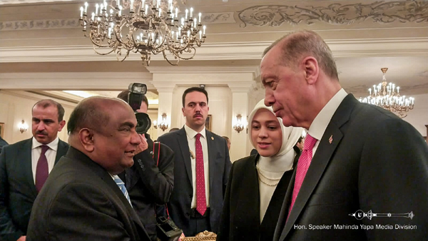 Parliament of Sri Lanka (@parliamentlk) on Twitter photo The Hon. Speaker participated in the official state ceremony of His Excellency <a href="/RTErdogan/">Recep Tayyip Erdoğan</a>, who won the presidential election held in Turkey having being elected as the new President of the Republic, on June 4. The Hon. Speaker participated in the official state ceremony of His Excellency <a href="/RTErdogan/">Recep Tayyip Erdoğan</a>, who won the presidential election held in Turkey having being elected as the new President of the Republic, on June 4.