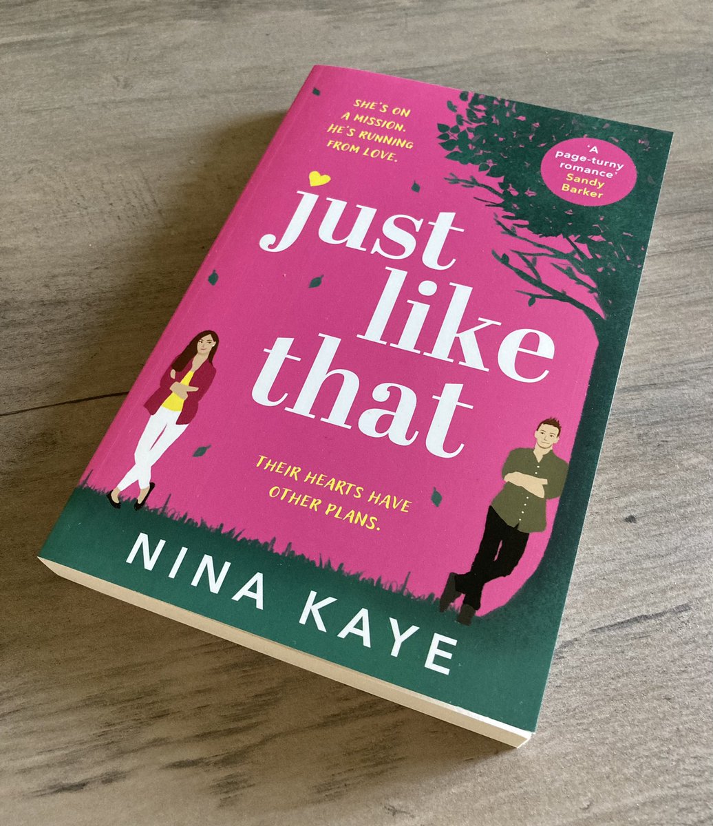 My @RNAtweets #TuesNews is that JUST LIKE THAT is now out in the big wide world!! 🥳🍾🥂

geni.us/JustLikeThat

#romancebooks #romcom #womensfiction