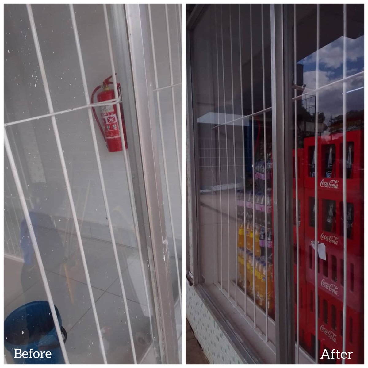 VaalsCleaning's tweet photo. Give us the time, well make it shine

Call us on 0781 144 089 for a quote.

#vaals #cleaning #beforeandafter  #cleaningservice #windowcleaning #Harare #zimbabwe https://t.co/IDzVxTPUls