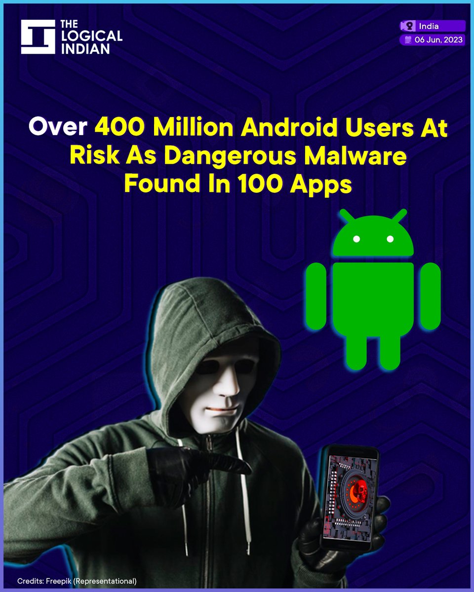 LogicalIndians's tweet image. A new malware called &apos;SpinOK&apos; has been discovered by security researchers. It has infected over 101 Android applications on the Google Play Store, which may put the data of millions of Android users at risk. 

#androidusers  #malware  #androidapps  #spinok