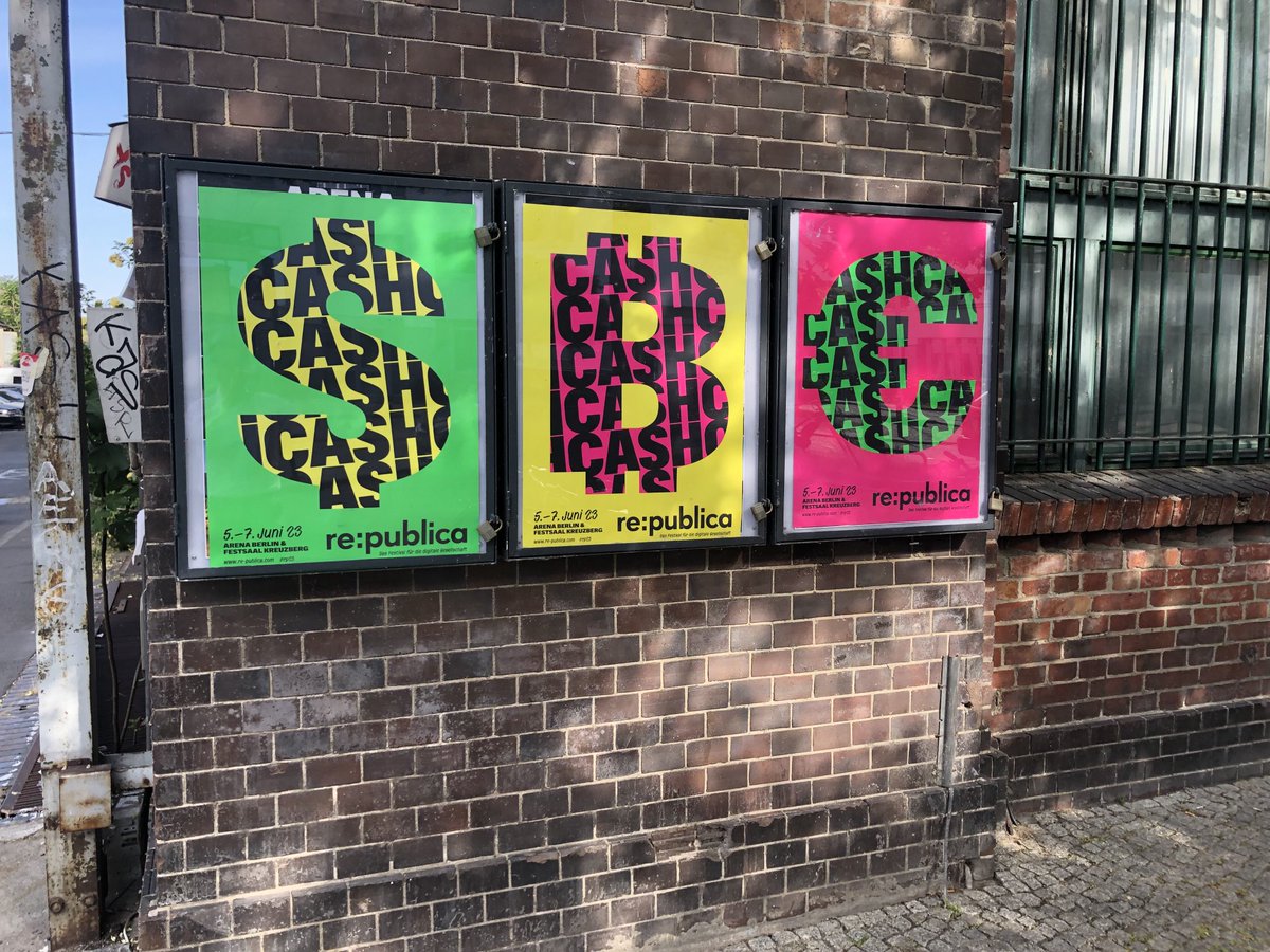 Seid ihr heute auf der #rp23? Dann sprecht mit uns über #Geschlechterklischees und die #Berufswahl und was das alles mit #CASH zu tun hat! Um 11:45 in der Lightning Box 2: re-publica.com//de/session/ca… #bibbrp23