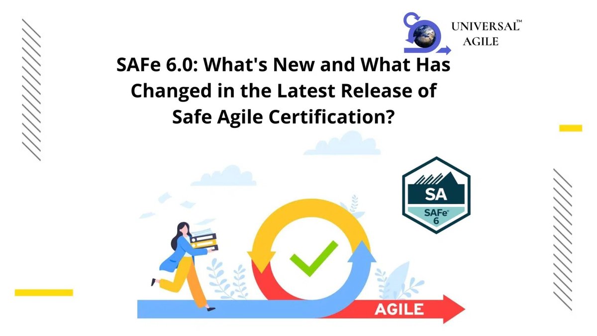 Blog #6 from @UniversalAgile
Click the link below to uncover what's new in SAFe® 6.0 and how it can revolutionize your Agile journey.

lnkd.in/dkU6fpTN

#UniversalAgile #SAFe6 #BusinessAgility #DevOps #safecertified #scaledagile #productmanager #safeagile #productowner