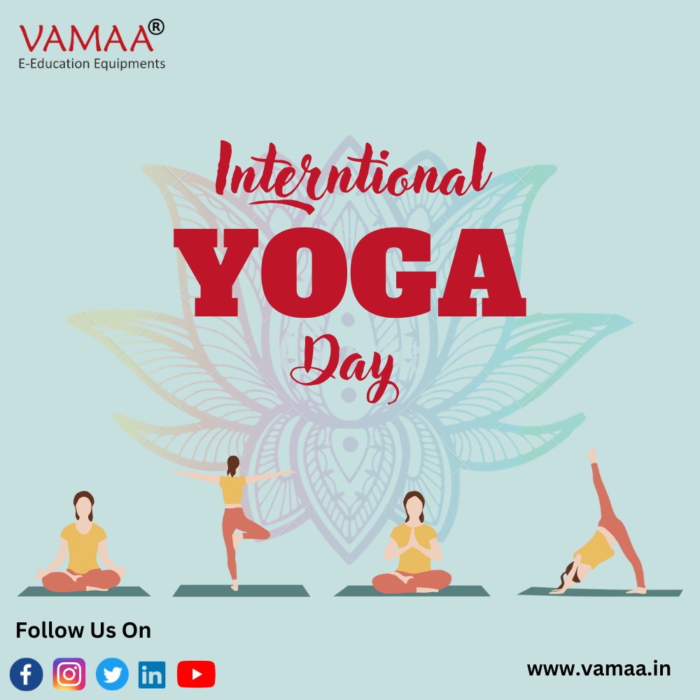 Yoga does not just change the way we see things, It transforms the person who sees.

#internationalyogaday #yogaday #yoga #health #vamaa #flatpanels #thinclient #eeducation #elearning #smartclassrooms #minipc #india #business