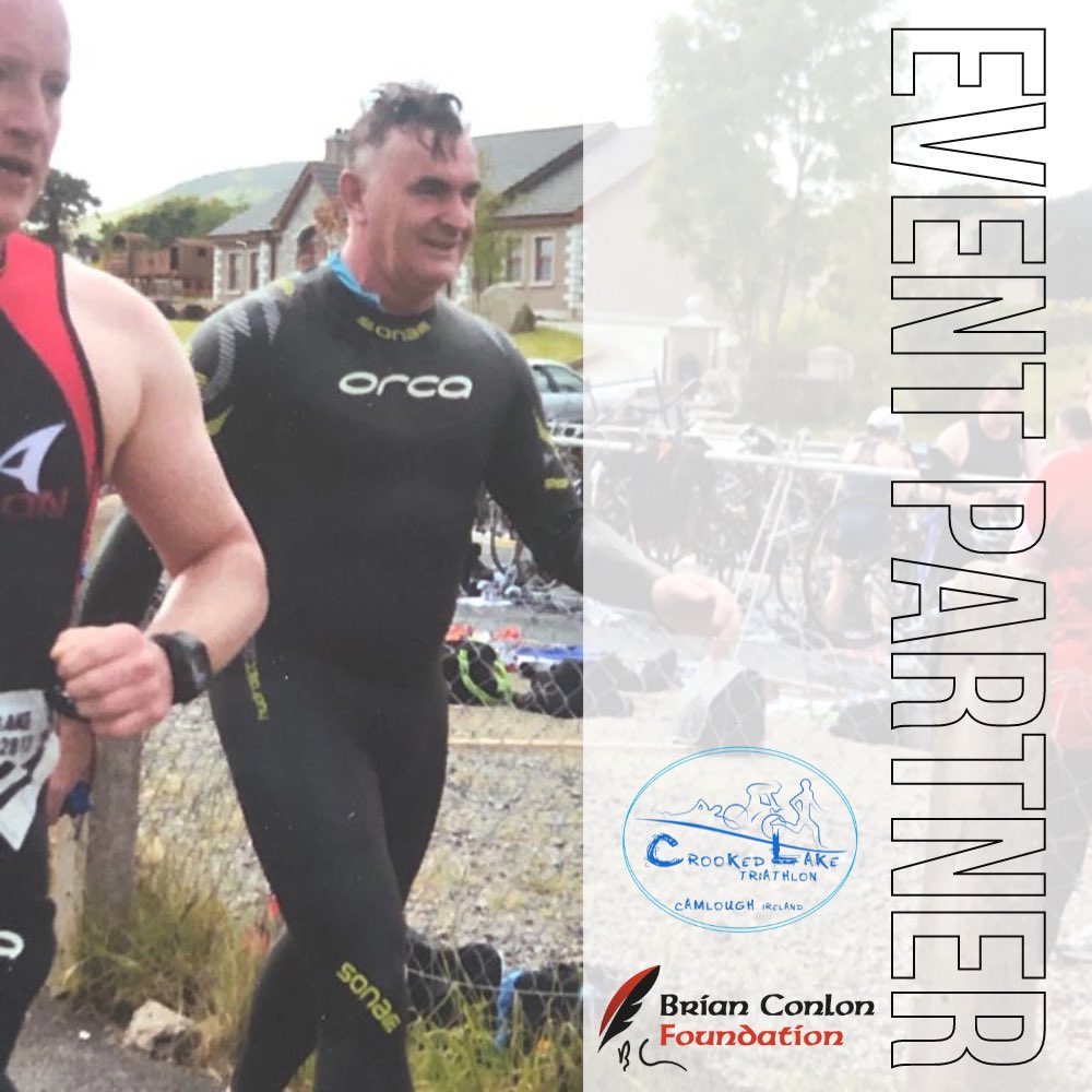 Brian Conlon Foundation (@brianconlonfdn) on Twitter photo The Brian Conlon Foundation is thrilled to be event partner again this year for the <a href="/CrookedLakeTri/">Crooked Lake BMW Triathlon Series 2019</a> 2023.
On Saturday, June 10th we have a group of Brian’s friends and colleagues taking part in the relay to honour his memory.
Good luck to the organisers and all taking part. The Brian Conlon Foundation is thrilled to be event partner again this year for the <a href="/CrookedLakeTri/">Crooked Lake BMW Triathlon Series 2019</a> 2023.
On Saturday, June 10th we have a group of Brian’s friends and colleagues taking part in the relay to honour his memory.
Good luck to the organisers and all taking part.