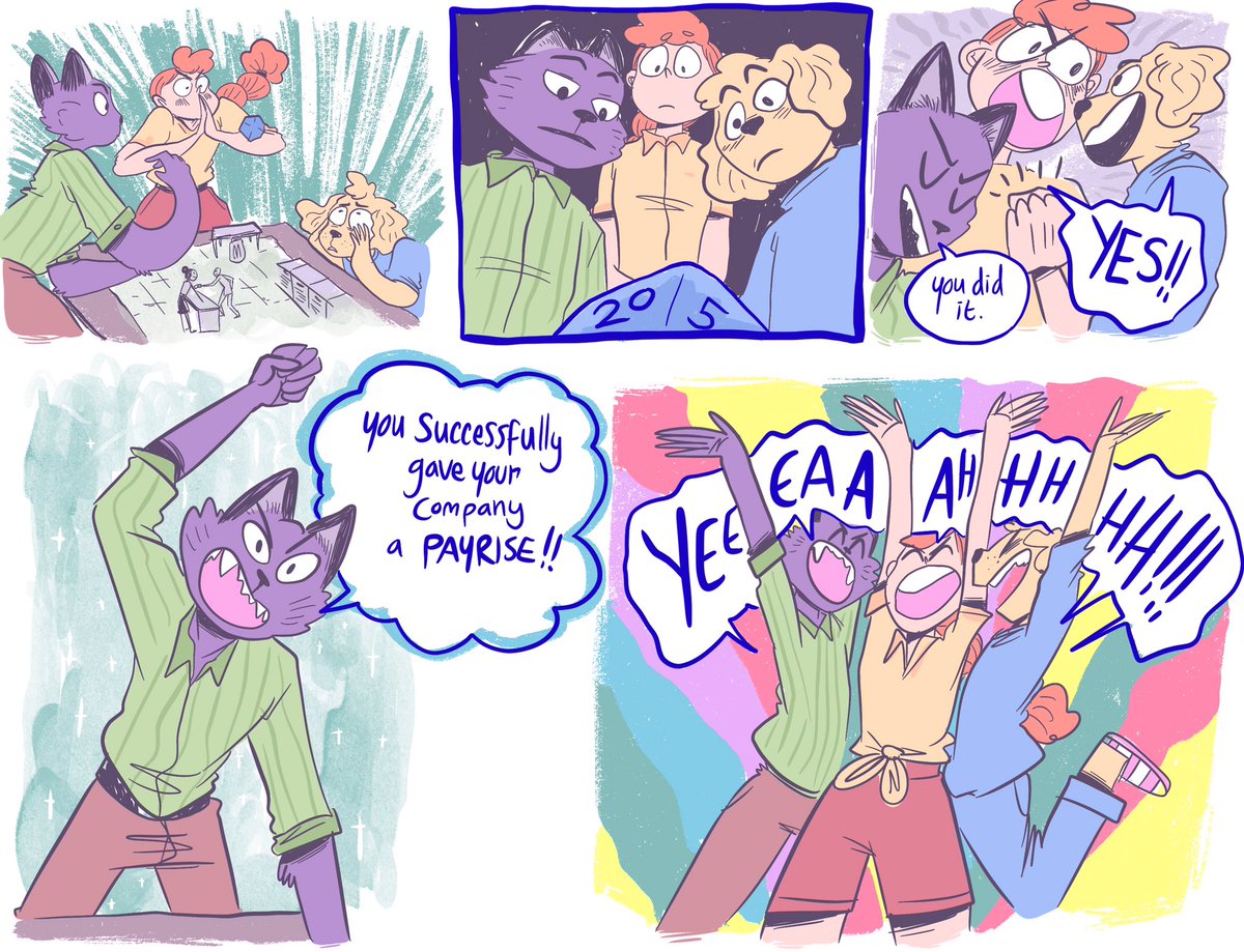 Chapter 7 of Princess Beast is here! And I did a whole reverse DnD idea. It's total filler, but it's gone down so well with my readers They'll realise I'm a fraud someday You can read the whole thing @ tapas.io/series/Princess-Bea… 💜
