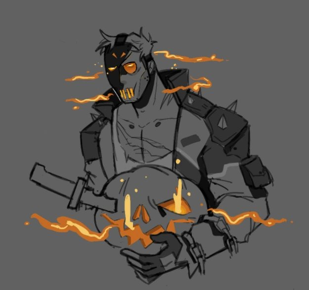 Reaper76 Icon #R76 #reaper76 #Overwatch #Soldier76 #reaper Some sketches hehe