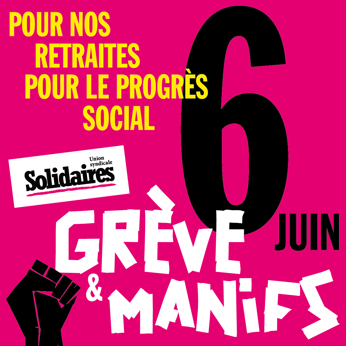SNJ_national's tweet image. NOUS NE TOURNERONS PAS LA PAGE !

SALAIRES, RETRAITES, PROGRÈS SOCIAL, c&apos;est AUJOURD&apos;HUI ! 
✊️✊️✊️ 

snj.fr/article/toutes… 
#StopRetraiteMacron 👊 
🥁🥁🥁💥💥💥