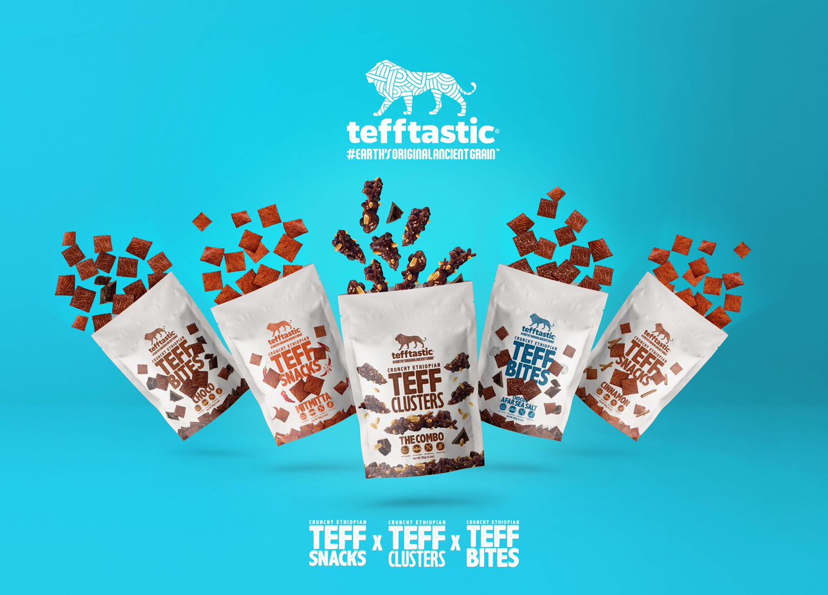 Did you know Tefftastic's main ingredient, Teff, is a protein-packed feel-good powerhouse?🌟With prebiotics, amino acids, and key minerals, it turns snacking into a protein-rich delight! 🎉 Grab a snack, feel the Teff-powered goodness, and ignite your taste buds! #FeelTefftastic