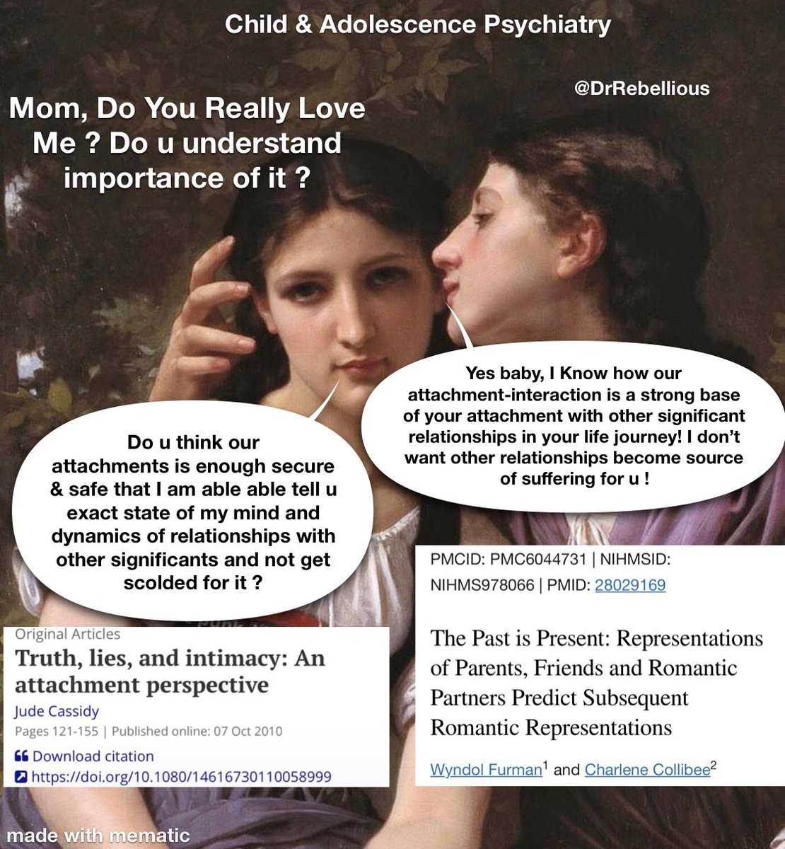 Early care giver Attachment trauma often leads to a “disoriented- disorganized” attachment with future romantic partners! #complexTrauma #mentalhealth