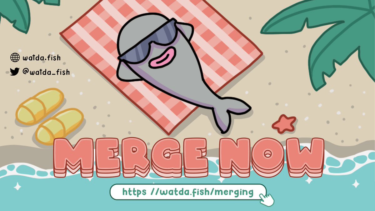 Merge Merge Merge!!!!!!

🐟➕🐟 = 🐠

watda.fish/merging