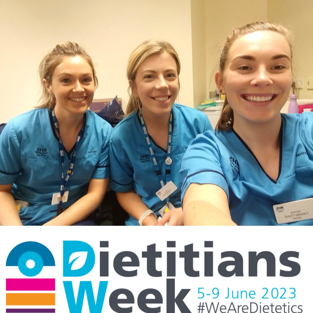 We are the surgical dietitians at @RIE_Lothian and we will try and take you through our day with us 
#DietitiansWeek2023 #bda @NHSL_Dietetics 
@FIONAMA88797946 
@caoimhe53848