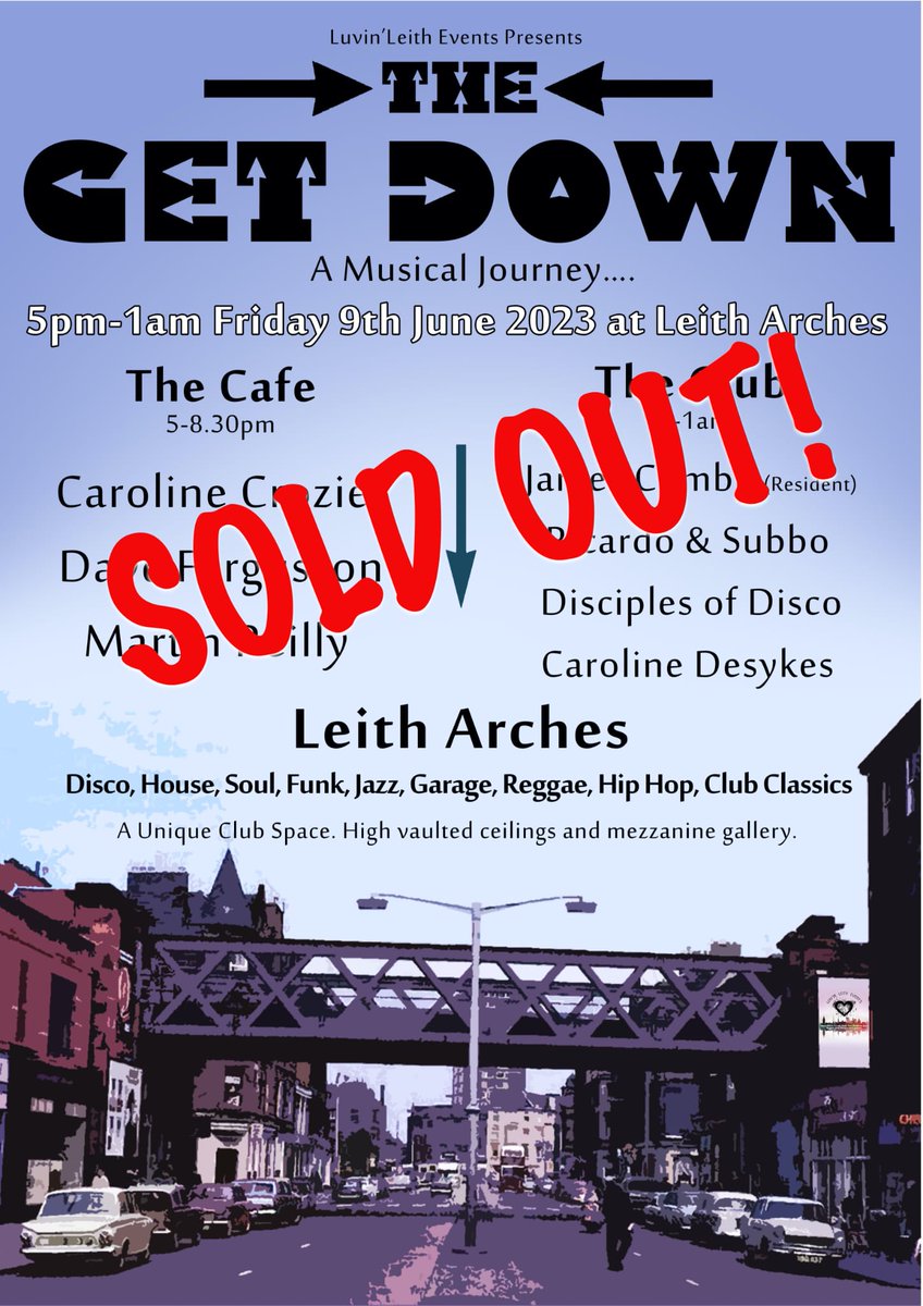 ♥️Important Update ♥️ We have now completely sold out! So if you don't have a ticket or if your name's not down to pay at the door, unfortunately you won't get in... No matter how much we ♥️ you 😬 #Edinburgh #Leith @leithfestival
