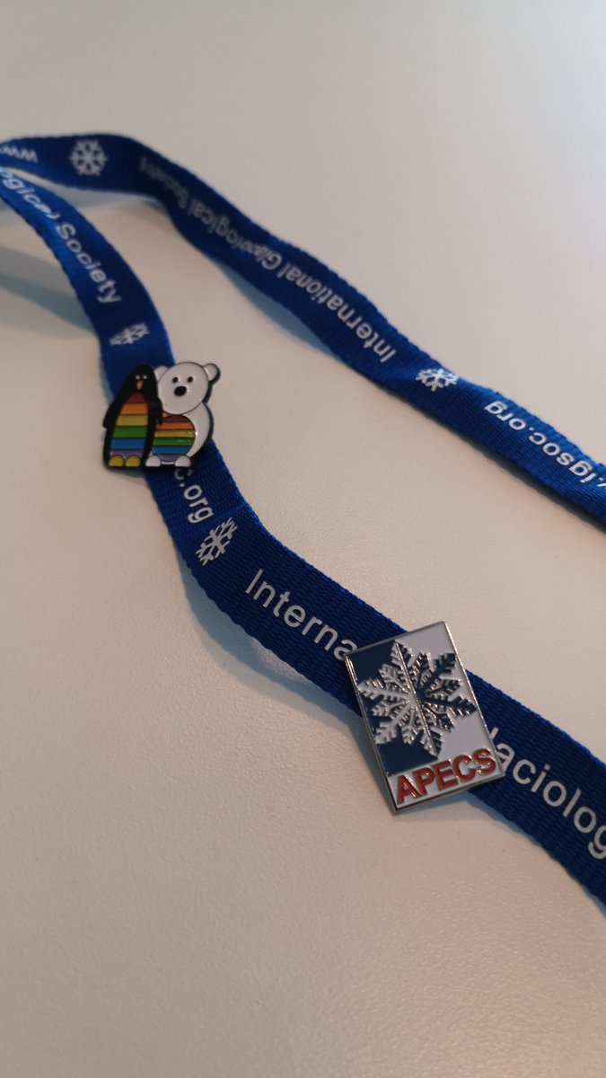 We will also have some <a href="/Polar_Research/">APECS</a> ❄️and <a href="/PridePolar/">Pride in Polar Research</a> 🐧🏳️‍🌈 pins with us during the coffee break meet up. ✨

#IGSSeaIce2023 #IGSSeaIce #apecs
