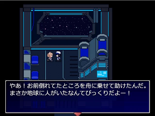 一応背景デザイン決めてからドット作ってる 表現しにくいオブジェクト多くて泣いてる