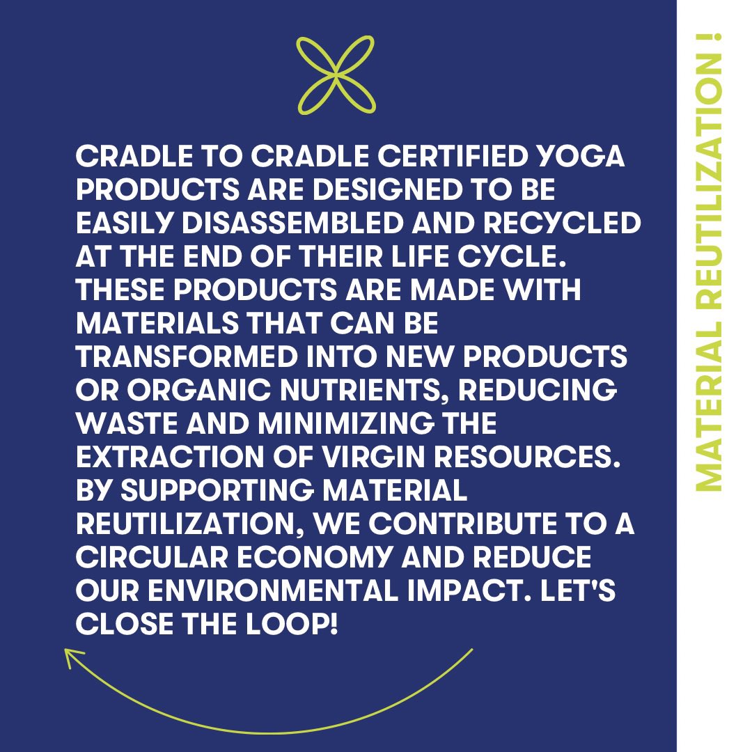 Welcome to this exciting carousel where we’ll explore the incredible benefits of #cradletocradlecertified #yogawear . Join us on this #sustainable journey as we uncover how these products contribute to a #circulareconomy and promote a #greenerfuture! 🌱🤍🧘🏽‍♀️

#fairfashion