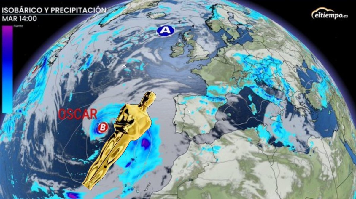 OSCARGOLD_'s tweet photo. De nada #Óscar  #DiaMundialDelMedioAmbiente ya he llegado para acabar con la sequía #BorrascaÓscar en directo descargando sobre las Canarias 💦💦💦 https://t.co/otWgLTDrnm https://t.co/sQJZ5miTep