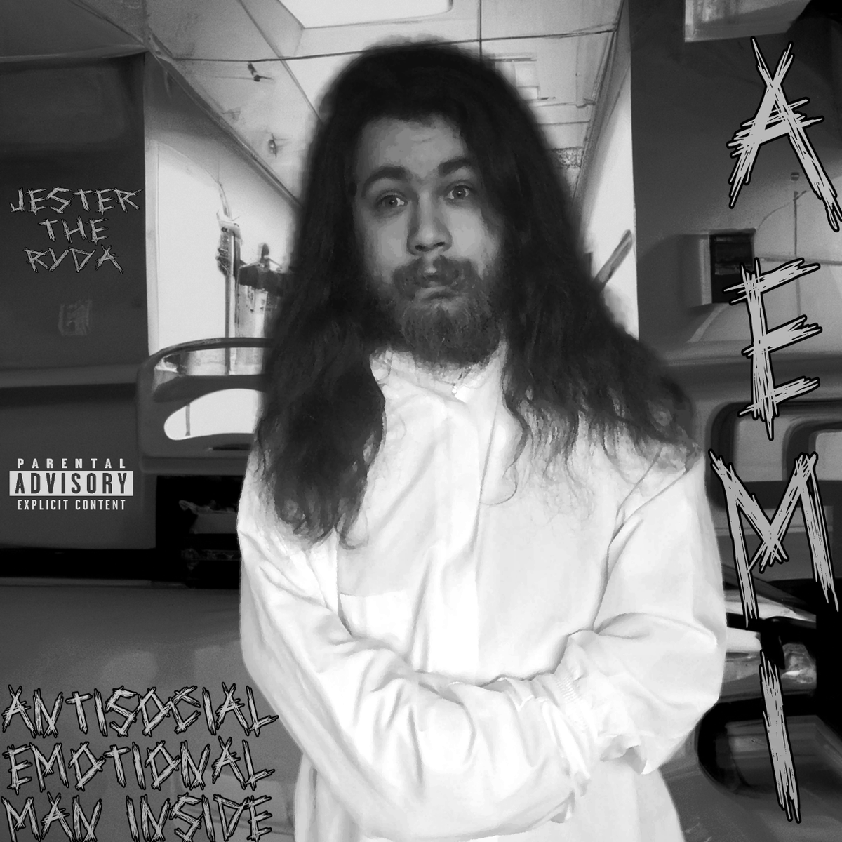 JesterTheRyda's tweet photo. A.E.M.I. - Antisocial Emotional Man Inside is now available on all major platforms at https://t.co/7rp2ZiIdT7 this EP is all about the struggles of mental health, imperfections, and fighting through it all. https://t.co/AJnyUSbYlk