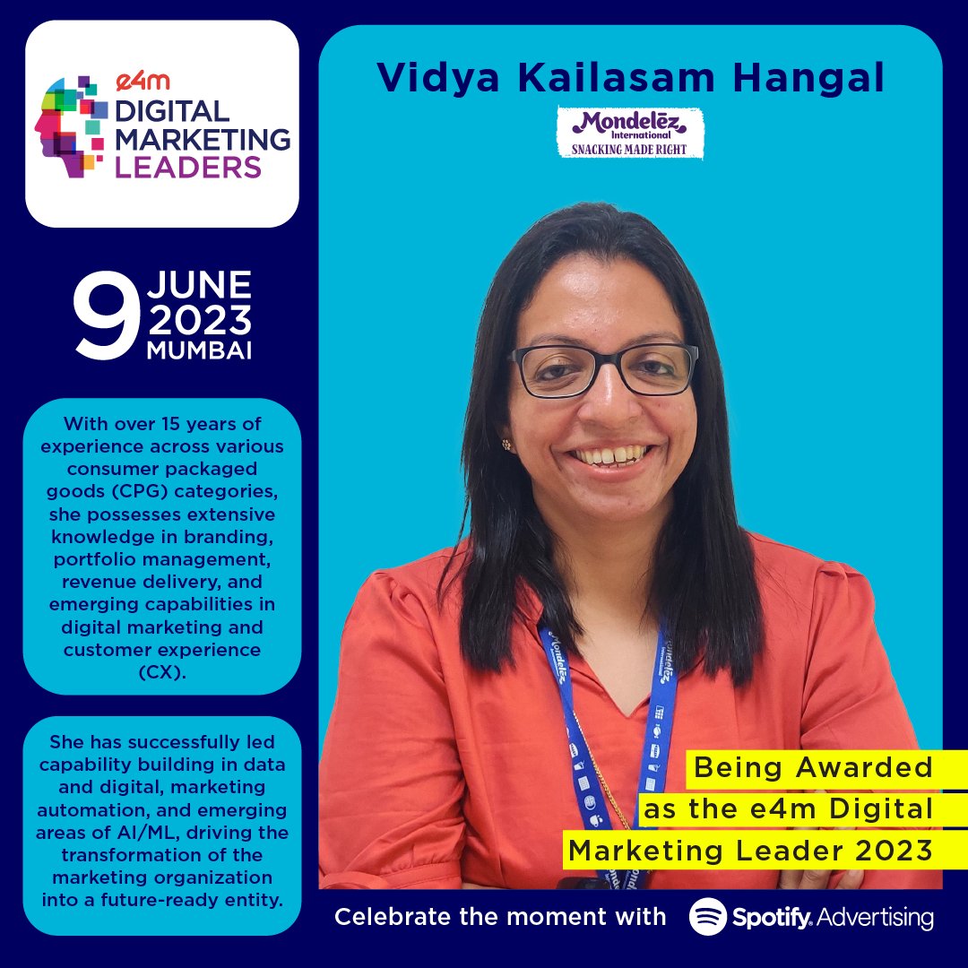 e4m(Events) on Twitter "Introducing the recipient of the e4mDigitalMarketingLeaders Award 2023