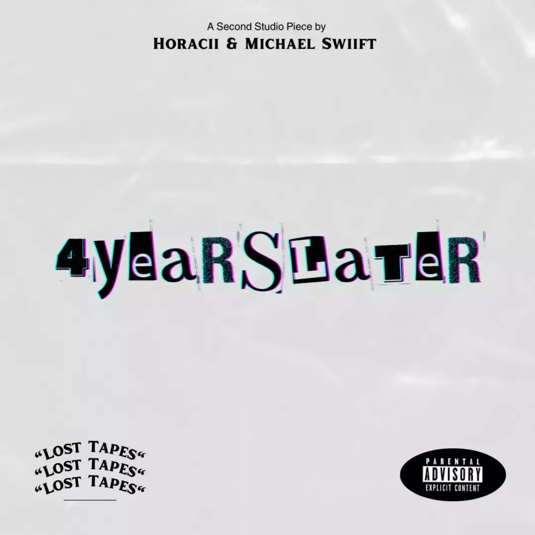 MICHAELSWIIFT's tweet image. ⚠️⚠️JOINT ALBUM OUT NOW⚠️⚠️

"4YRS LATER" (Lost Tapes) Back To Back with @horacii_ Out On All Platforms Now.

Link ( linktr.ee/4yearslater__ ) thanks ❗