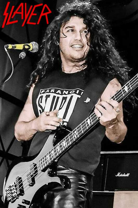 Happy birthday TOM ARAYA!!
Tomás Enrique Araya Díaz
(June 6, 1961)
Lead singer, bassist for Slayer (\81-\19) 