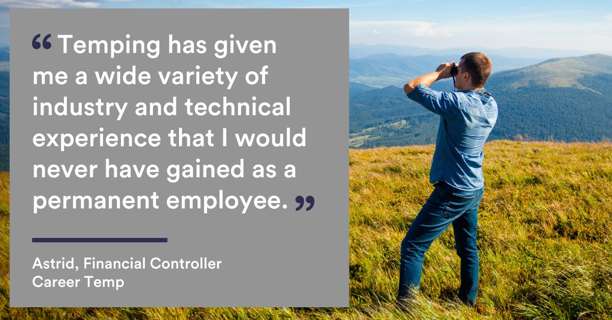 tweet_CMA's tweet image. Can you make a career out of #temping?
Yes, many of our contractors make a career out of becoming a temp! In our latest article you can read case studies from several of our career temps to find out what they had to say...

cmarecruitment.co.uk/news/the-caree…

#interimwork #hampshire