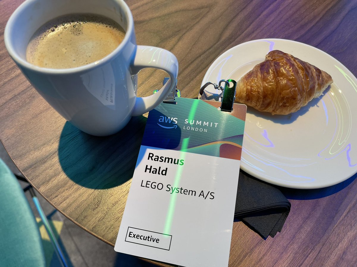 Looking forward to a couple of great days at the AWS Summit in London