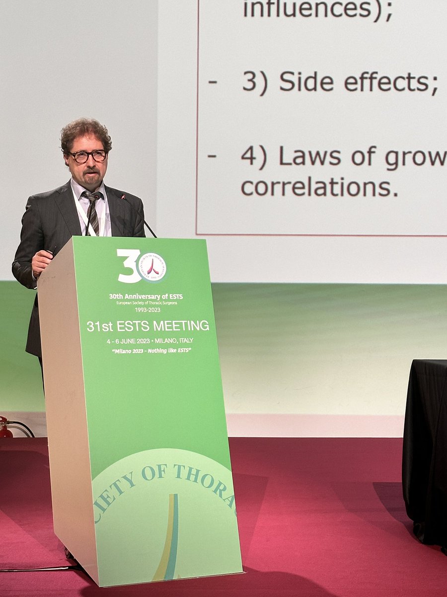 thoracic's tweet photo. 🟢 Happening now!
❗️❗️👉🏻Extraordinary Guest Lecture
“Burdens and Opportunities of being Imperfect”, Telmo Peviani, Italy 🇮🇹
📍Silver Plenary
#ests2023 #NothingLikeESTS #milan #women #trainee #students #thoracic #surgery #event #meeting #reception #career #lung #italy https://t.co/t61P53d2qw