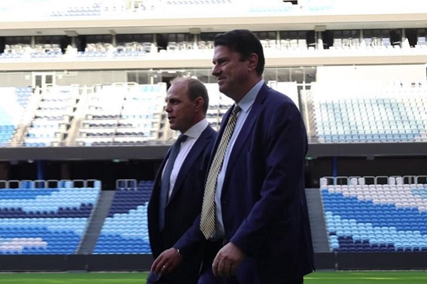 AUSLEISURE's tweet photo. @RugbyAU reveals former #Wallaby Phil Waugh as its new Chief Executive. Watch the press conference confirming his appointment on the @ausleisure YouTube channel. https://t.co/b5lfNCA0V9 https://t.co/rbYCdjMqtz