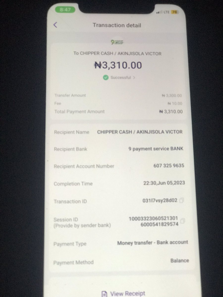 BLAQWHITEY's tweet photo. @chippercashapp I made a transaction from my two banks over 24 hours now, the money is yet to reflect in my chipper wallet, I complained to your live chat no solution, I’m yet to get my money as we speak. https://t.co/L7daYIhUaj