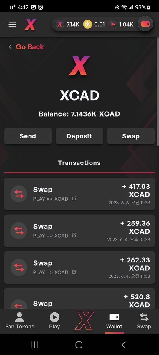 rodeorealeaste's tweet photo. @XcademyOfficial It's been 38 days and I'm swapping my daily play tokens to xcad. You're going to get xcad every day for the time being.
Thank you, Captain Oly, Team Xcad

#BNB📷 &amp; #Watch2Earn $XCAD $PLAY https://t.co/xy3yZft6WP