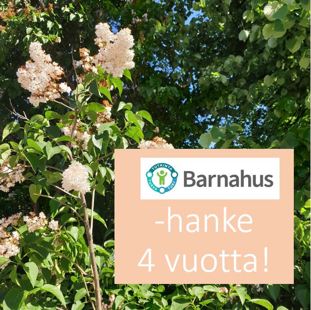 Barnahus-hanke on toiminut lapsiin kohdistuvien väkivaltaepäilyjen selvitysprosessien tehostamiseksi ja kehittänyt väkivaltaa kokeneiden lasten tukea &amp; hoitoa nyt jo neljän vuoden ajan. 🎂 Oheisessa ketjussa kuluneen vuoden terveisiä ja onnistumisia aluehankkeiltamme: