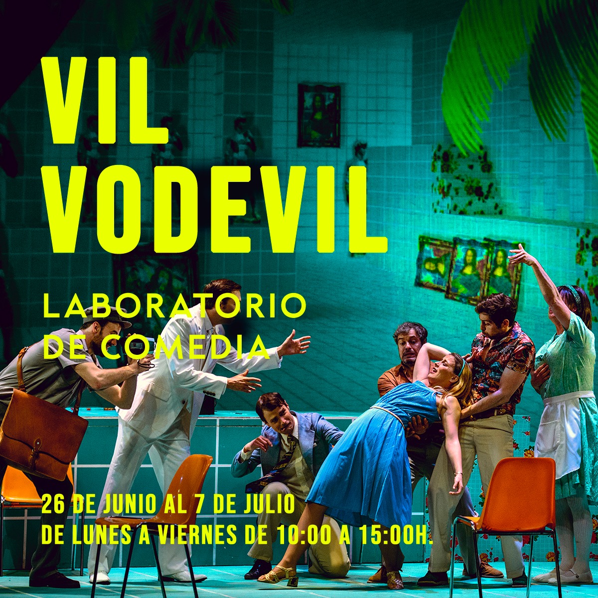 𝐕𝐈𝐋 𝐕𝐎𝐃𝐄𝐕𝐈𝐋. 𝐓𝐀𝐋𝐋𝐄𝐑 𝐃𝐄 𝐂𝐎𝐌𝐄𝐃𝐈𝐀

Nuevo laboratorio de investigación centrado en el vodevil de la mano de <a href="/OlivaresGab/">Gabriel Olivares</a>, <a href="/andres_acevedom/">Andrés Acevedo</a> y Yolanda Ulloa.

Del 26 de Junio al 7 de Julio

📷 Más info e inscripciones en bit.ly/3qyR0Ys