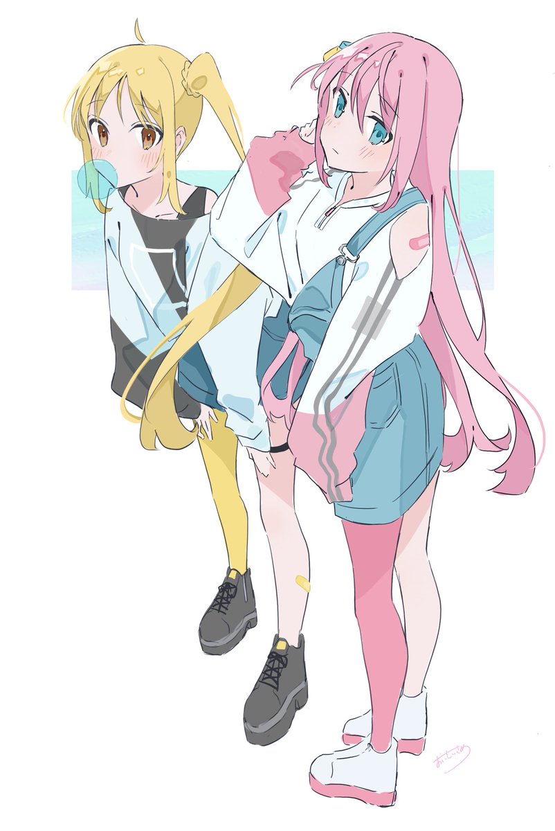 後藤ひとり ,伊地知虹夏 「#ぼっち・ざ・ろっく」|おいしいさめ 後藤ひとり ,伊地知虹夏 「#ぼっち・ざ・ろっく」|おいしいさめ