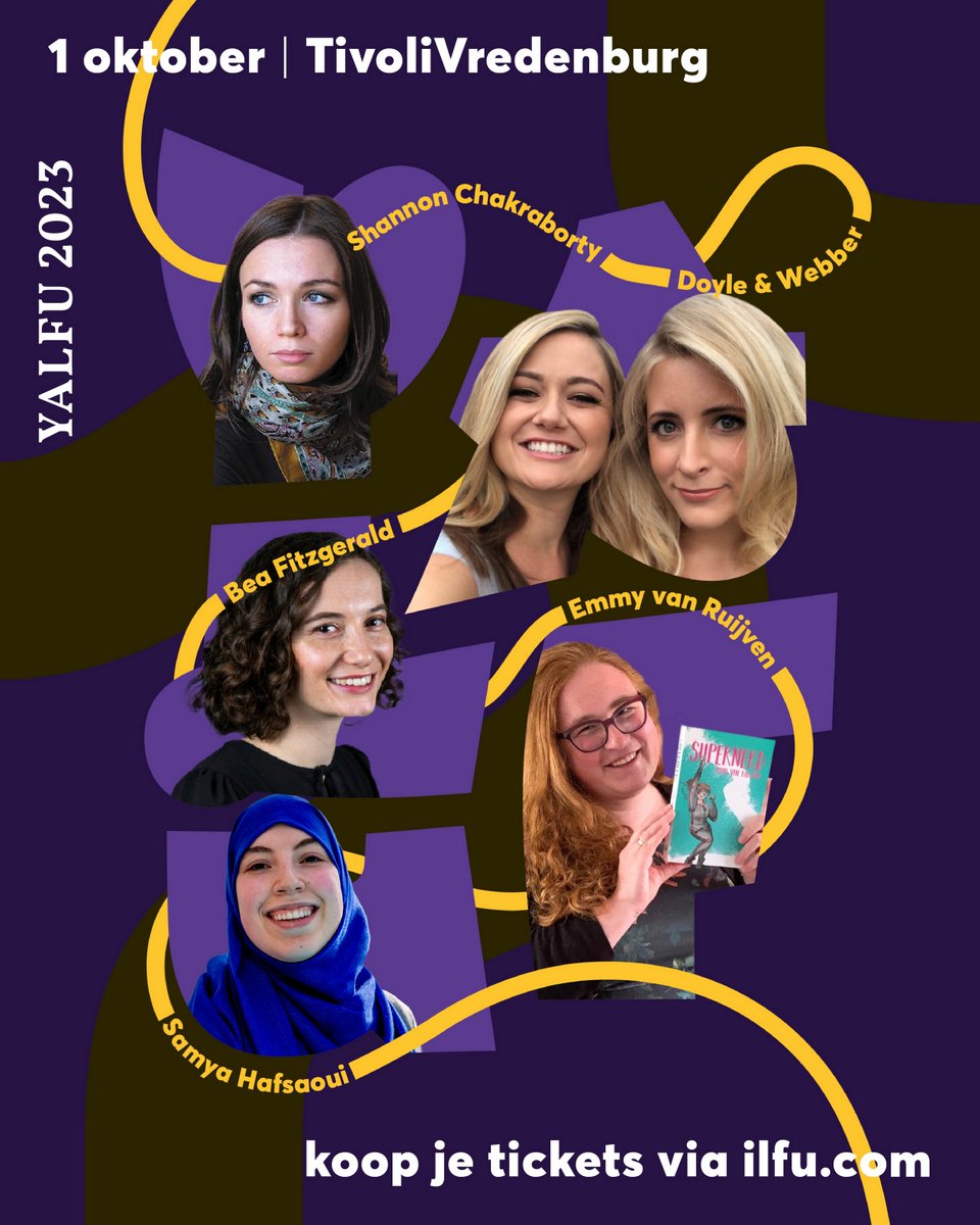 Voor alle Young Adult liefhebbers out there: de line-up voor #YALFU 2023 is bekend 😍

👋🏼 @SAChakrabooks <a href="/Bea_a_Bea/">Bea Fitzgerald</a> <a href="/doyle_cat/">Catherine Doyle</a> <a href="/kwebberwrites/">Katherine Webber Tsang</a> @zonenmaan 

Lees meer op ilfu.com/agenda/yalfu-2…