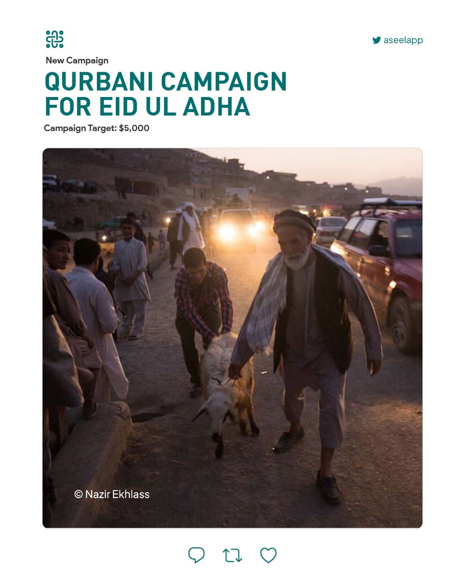 ASEELApp's tweet photo. Spread love, compassion & blessings this Eid ul Adha! Join our Qurbani Campaign to make a difference. Eid Mubarak in advance! #EidIsComing #Qurbani #Generosity #EidMubarakInAdvance
Donate Now! https://t.co/ViEE96Ariq https://t.co/VrIRi3foEn