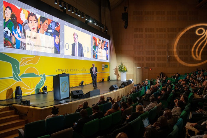 What we are collectively doing matters, emerging from the ground like seeds and growing towards our vision! A world where Seed is accessible to all farmers. It's in line with the african philosophy of Ubuntu, I am because we are. <a href="/SeedFed/">International Seed Federation</a> #WorldSeed2023