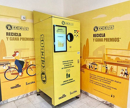 El nuevo sistema de reciclaje Reciclos llega al Centro Comercial Salera vivecastellon.com/noticiario/el-…
