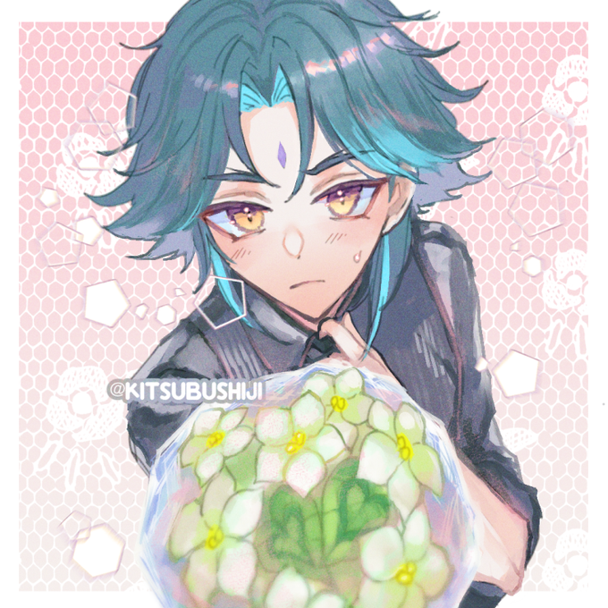「君にブーケを」 #蛍受けウィークリー #魈蛍 #xiaolumi