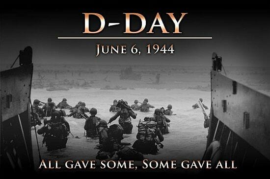 Today we remember the events of the D-Day landings