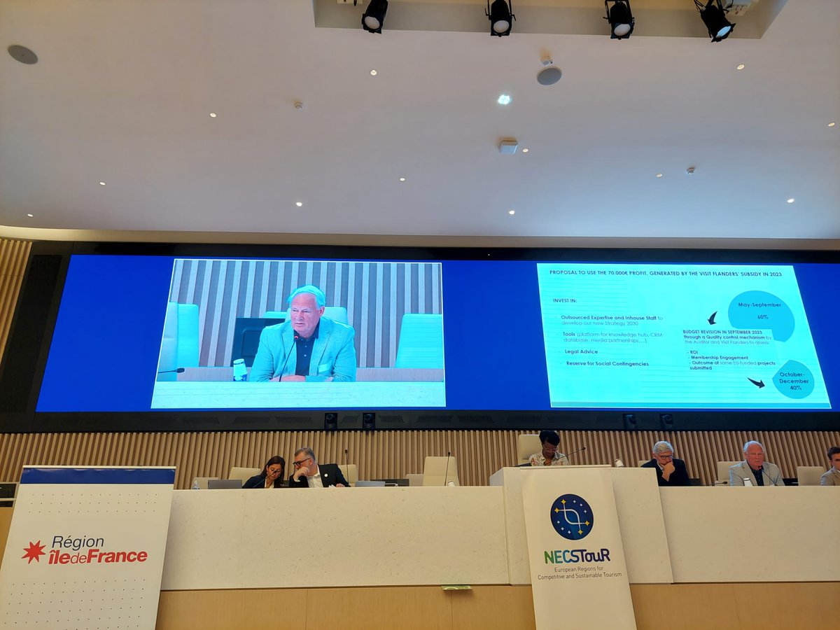 NECSTouR (@necstour) on Twitter photo <a href="/OJSweden/">Olle Jonäng</a>, Treasurer of NECSTouR and Senior Policy Advisor of <a href="/RegionVastraGot/">RegionVästraGötaland🇪🇺</a> showcasing our 2022 Accounts and 2023 Budget. <a href="/OJSweden/">Olle Jonäng</a>, Treasurer of NECSTouR and Senior Policy Advisor of <a href="/RegionVastraGot/">RegionVästraGötaland🇪🇺</a> showcasing our 2022 Accounts and 2023 Budget.